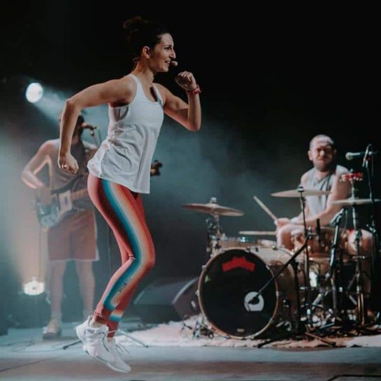 Baraqué en live au théâtre de l'usine de St Céré.
©Diane Barbier, auteur-photographe.